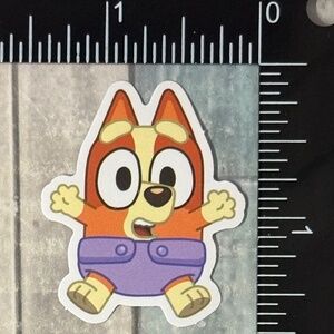 🌀10/$10🌀 Cute Bluey & Bingo Reusable Waterproof Vinyl Sticker Decal